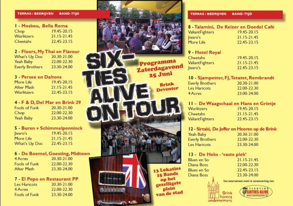 Sixties On Tour 2011